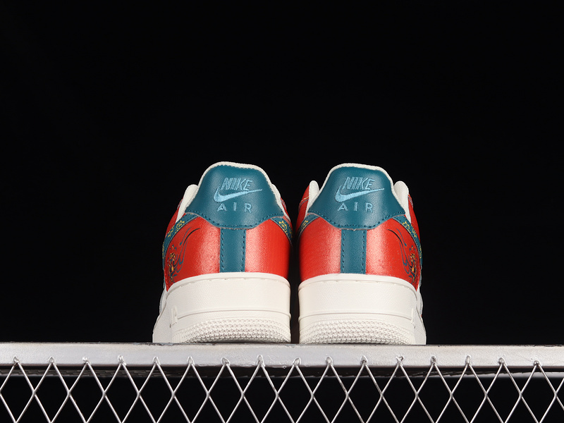 Air Force 1 Low 07 Red/Green/White 13