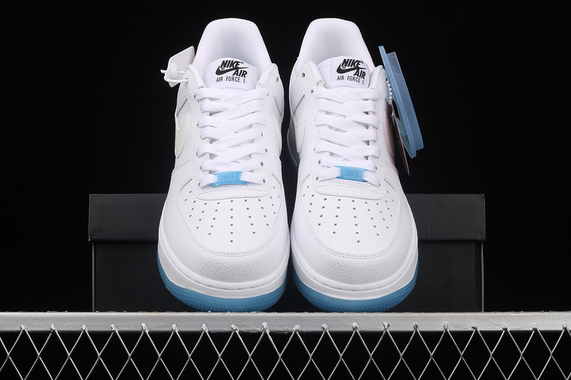 Air Force 1 Low Uv White/White-White-University Blue 17