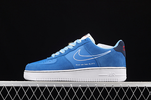 Air Force 1 Low 07 Lv8 First Use University Blue/White/Deep Royal Blue 21