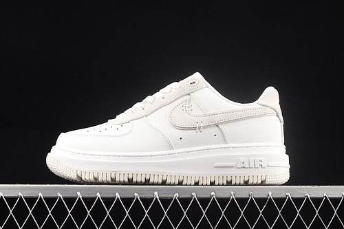 Air Force 1 Luxe Summit White/Light Bone/Summit White 9