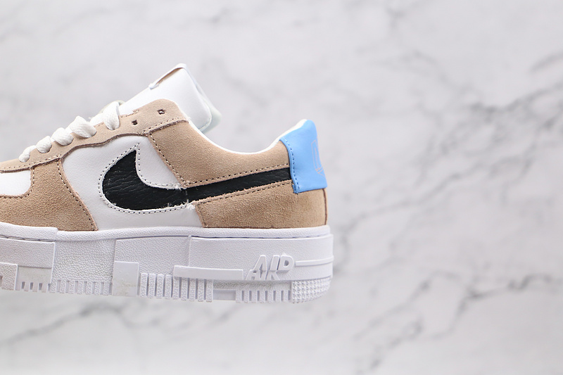 Air Force 1 Low Pixel Desert Sand/White/Psychic Blue/Dark Cinder 3