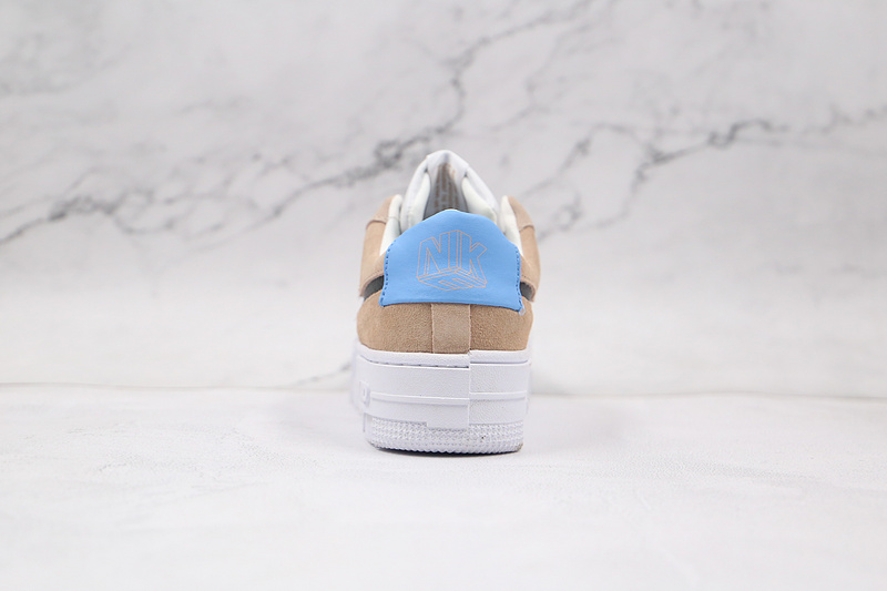 Air Force 1 Low Pixel Desert Sand/White/Psychic Blue/Dark Cinder 13