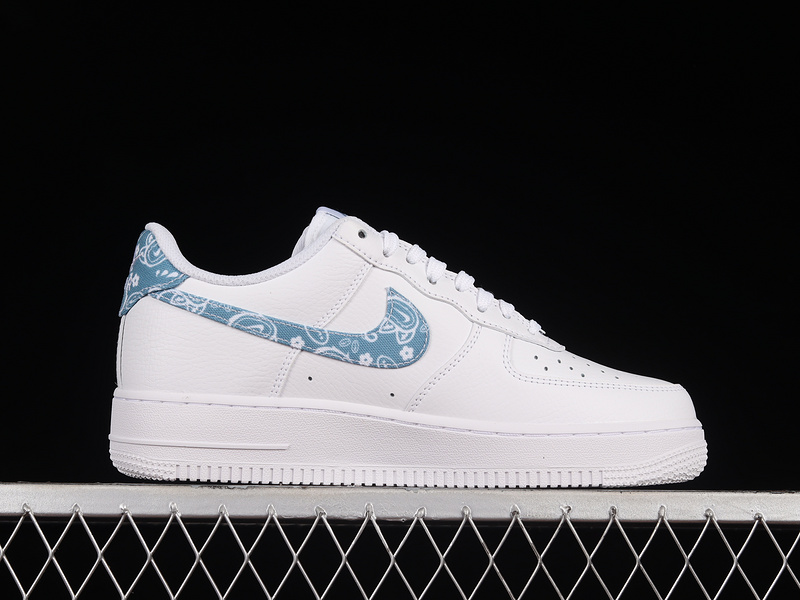 Air Force 1 Low Essentials Blue Paisley White/Worn Blue/White 11