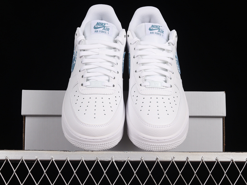 Air Force 1 Low Essentials Blue Paisley White/Worn Blue/White 27