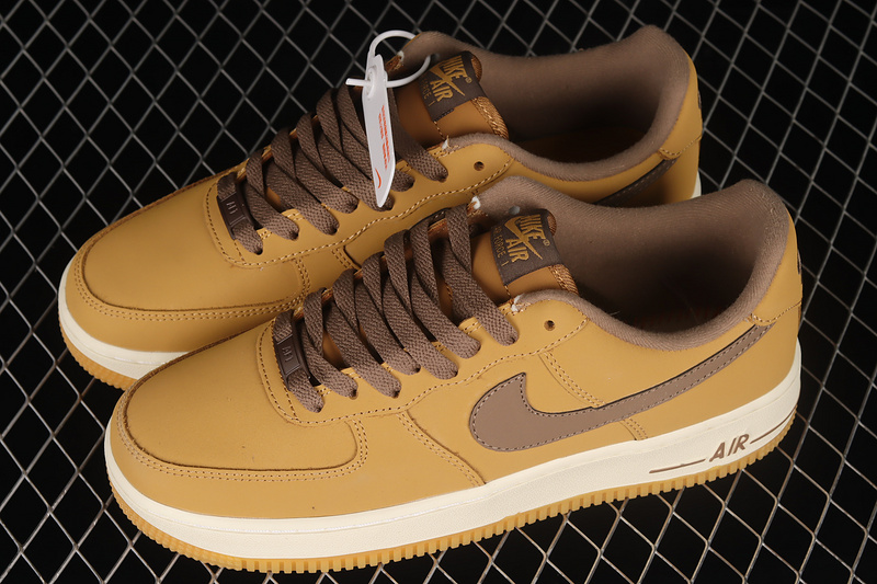 Air Force 1 Low Waterproof Wheat/Baroque Brown-Net 15