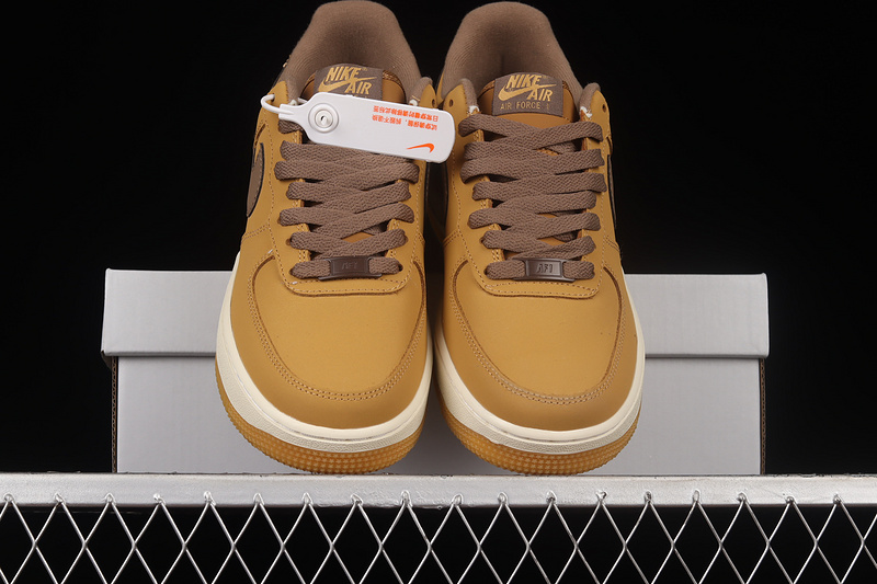 Air Force 1 Low Waterproof Wheat/Baroque Brown-Net 21