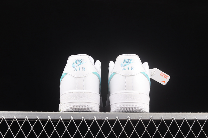 Air Force 1 O7 Low White/White/Blue 17