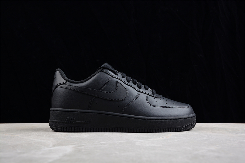 Nike Air Force 1 '07 Low Black/Black/Black 17