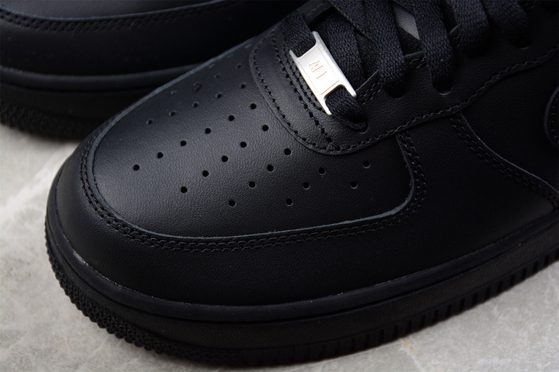 Nike Air Force 1 '07 Low Black/Black/Black 19