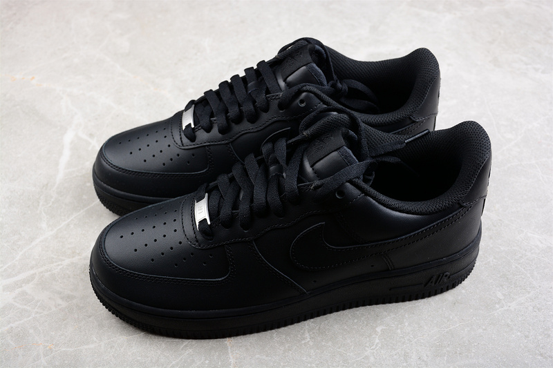 Nike Air Force 1 '07 Low Black/Black/Black 25