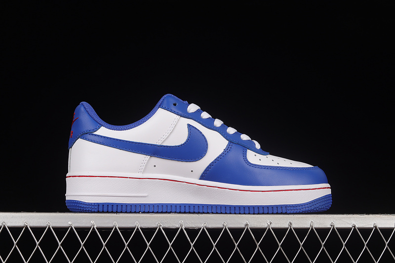 Nike Air Force 1 '07 Low Blue/White/Red 7