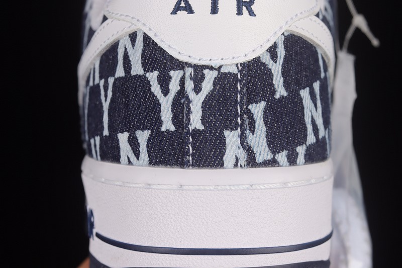 Nike Air Force 1 '07 Low White/White/Dark Blue 27