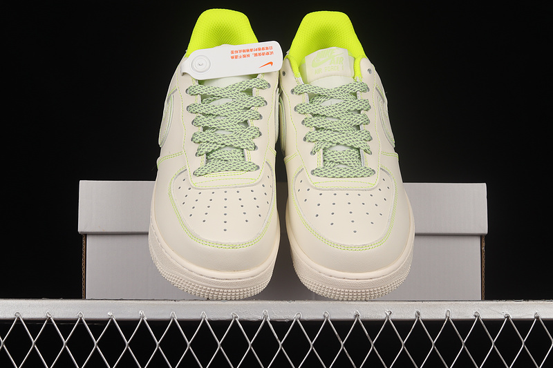 Nike Air Force 1 '07 Low White/White/Yellow 13