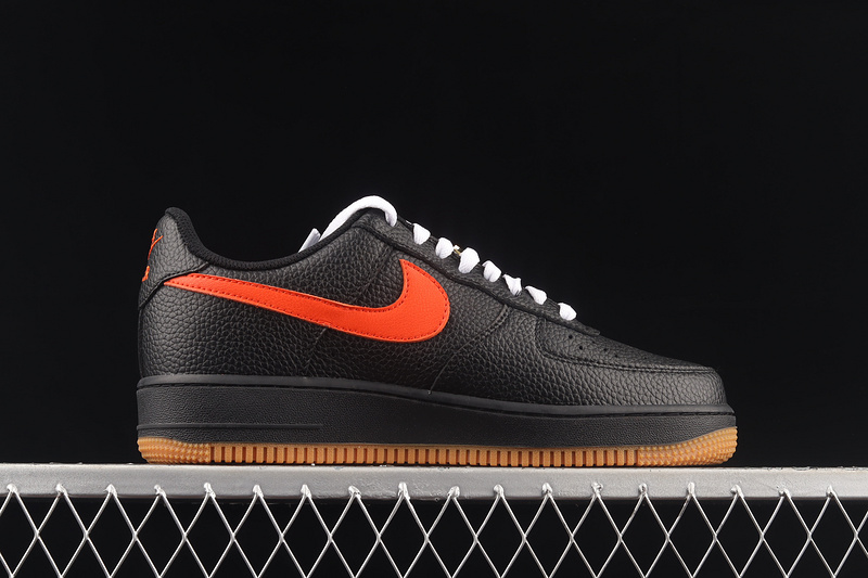 Air Force 1 Low 07 Black/Black/Red 11