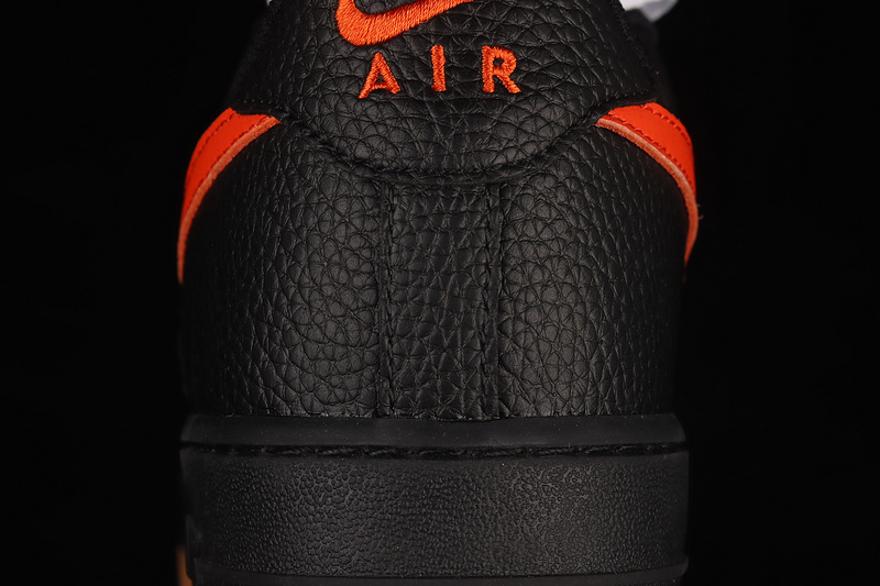 Air Force 1 Low 07 Black/Black/Red 17