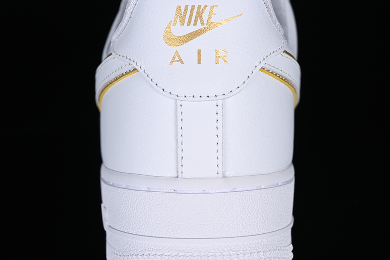 Nike Air Force 1 '07 Ess White/Gold 3