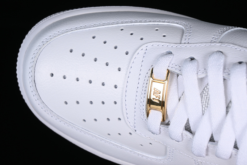 Nike Air Force 1 '07 Ess White/Gold 25