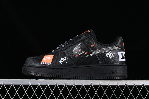 Nike Air Force 1 '07 Low Just Do It Black/White/Orange 31