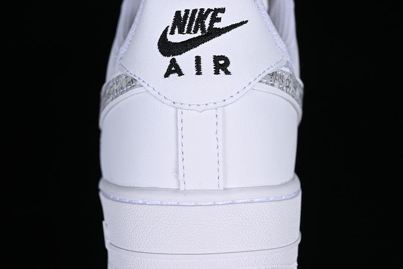 Nike Air Force 1 '07 Low Just Do It White/Grey/Black 19