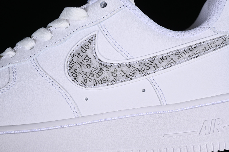 Nike Air Force 1 '07 Low Just Do It White/Grey/Black 31