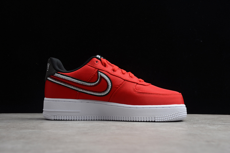 Air Force 1 Low Reverse Stitch University Red 3