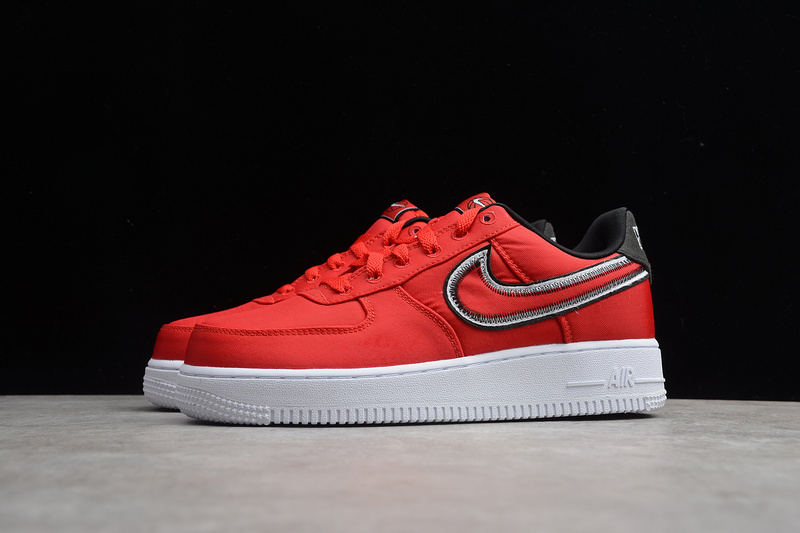 Air Force 1 Low Reverse Stitch University Red 9