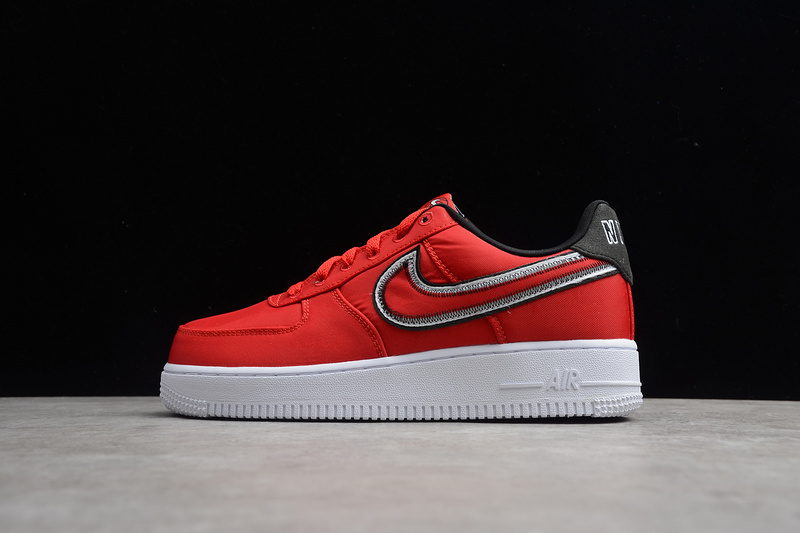 Air Force 1 Low Reverse Stitch University Red 17