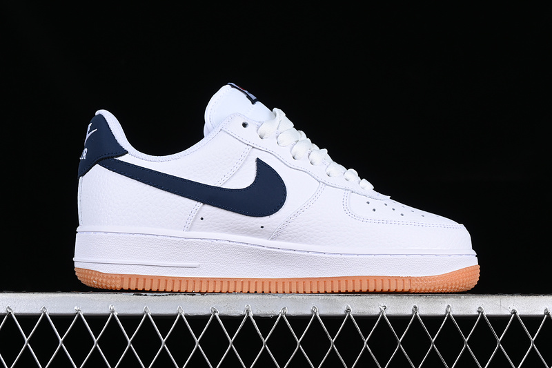 Air Force 1 Low Obsidian Gum White/University Red-Gum Medium Brown-Obsidian 3