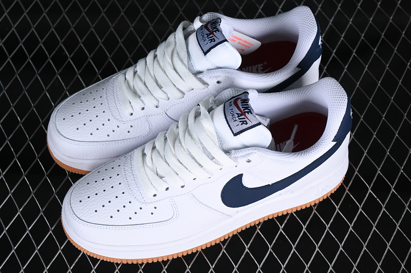 Air Force 1 Low Obsidian Gum White/University Red-Gum Medium Brown-Obsidian 23