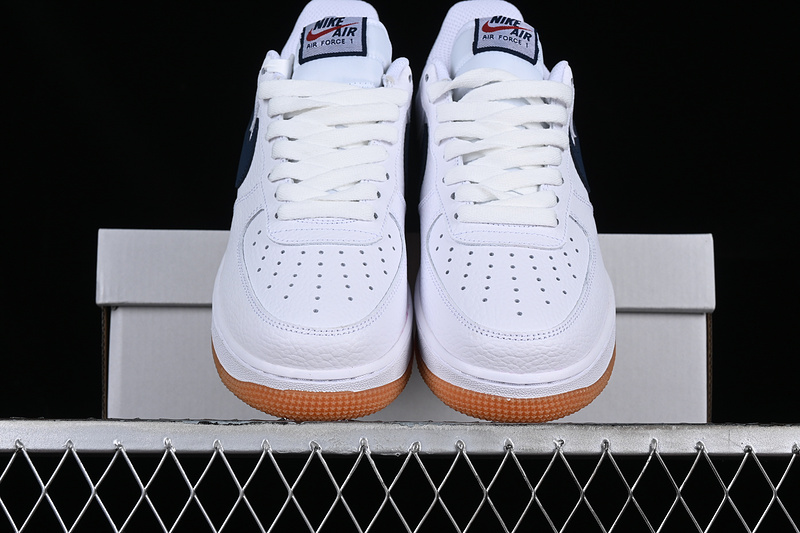 Air Force 1 Low Obsidian Gum White/University Red-Gum Medium Brown-Obsidian 29