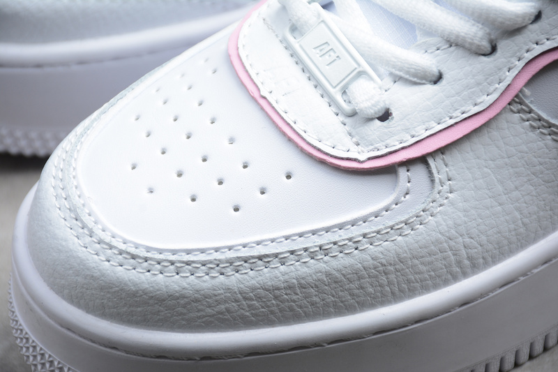 Air Force 1 Shadow White/White-Magic Flamingo 17