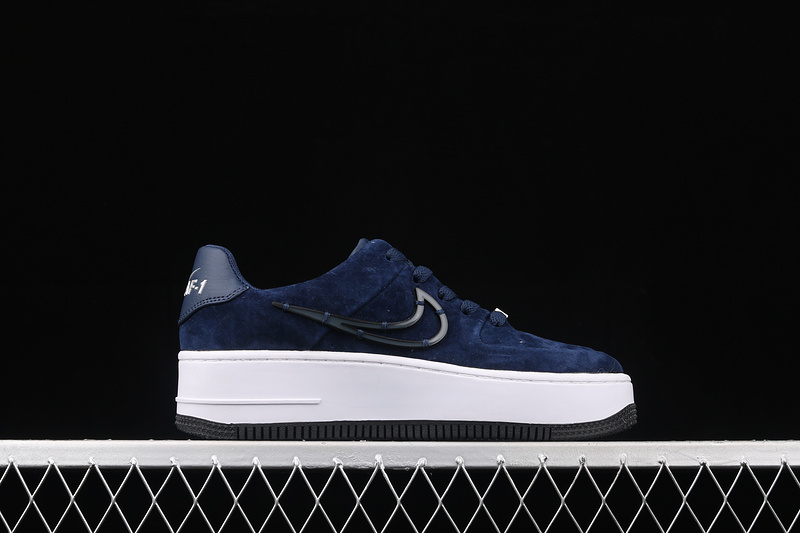 Air Force 1 Sage Low Navy Blue/White/Navy Blue 21