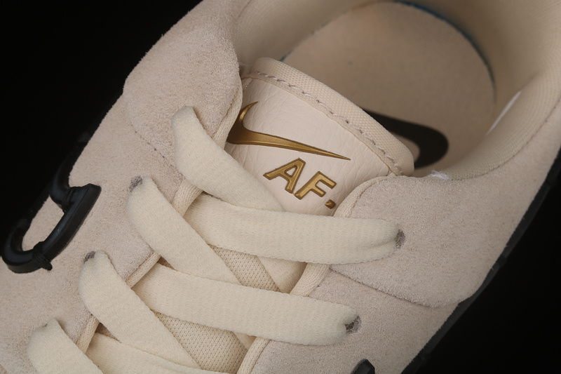 Air Force 1 Sage Low Lx Light Cream/Black/Metallic Gold/White 15