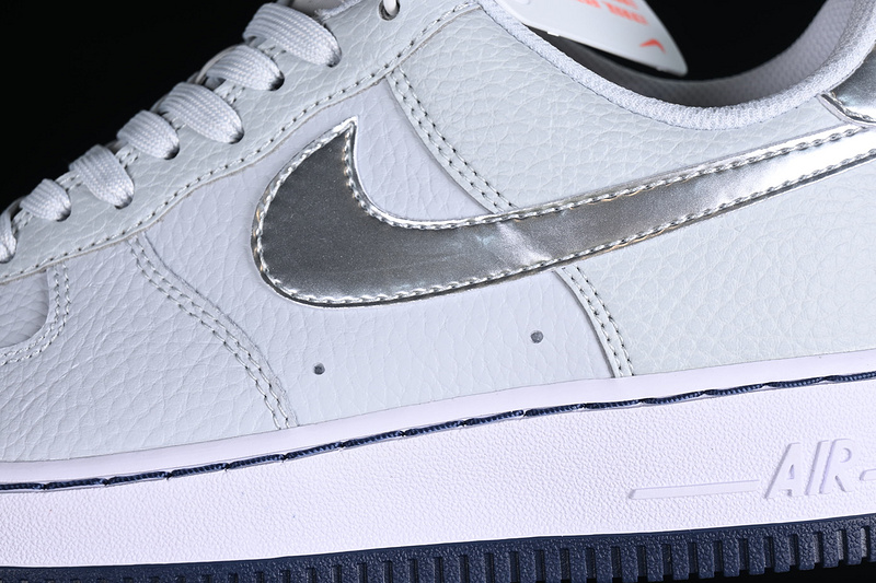 Nike Air Force 1 '07 Low Pure Platinum/Barely Grape/Midnight Navy/Metallic Silver 29