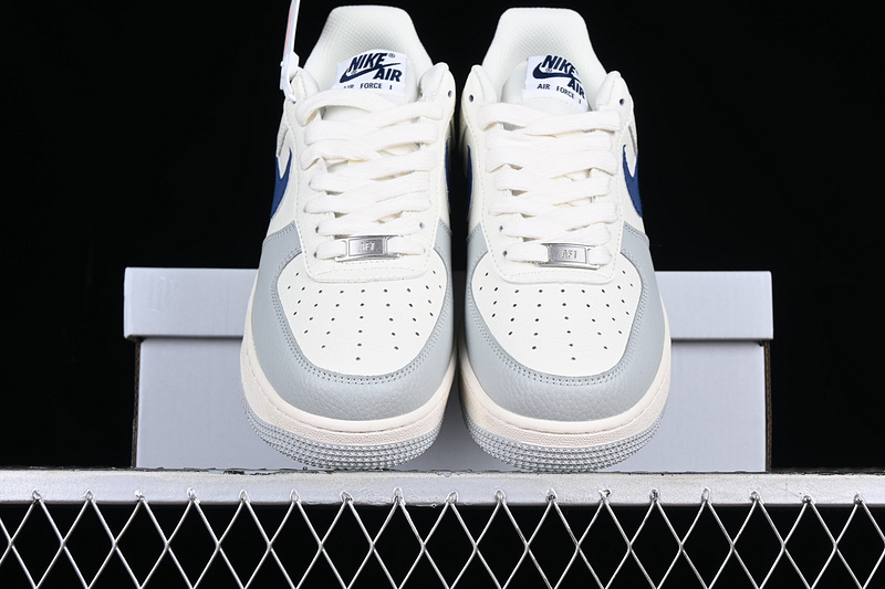 Nike Air Force 1 '07 Low Blue/Off White/Grey 17