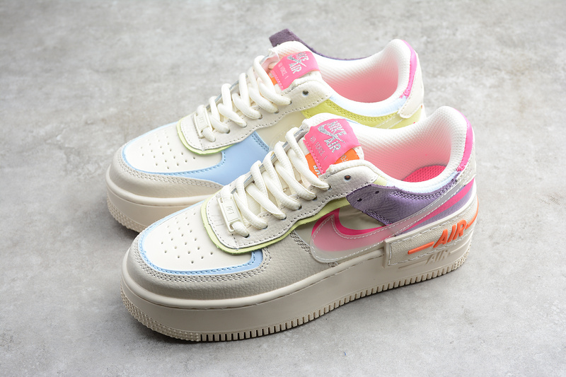 Air Force 1 Low Shadow White/Pink/Purple 17