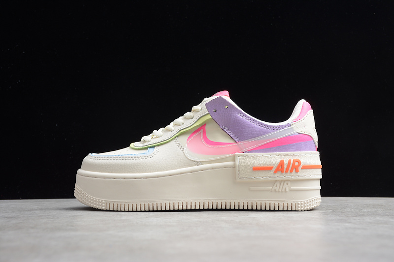 Air Force 1 Low Shadow White/Pink/Purple 23