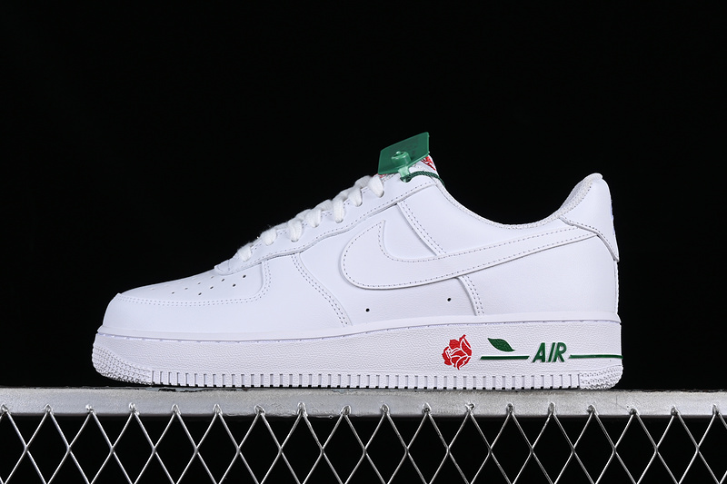 Nike Air Force 1 '07 Low White/Green/Red 17