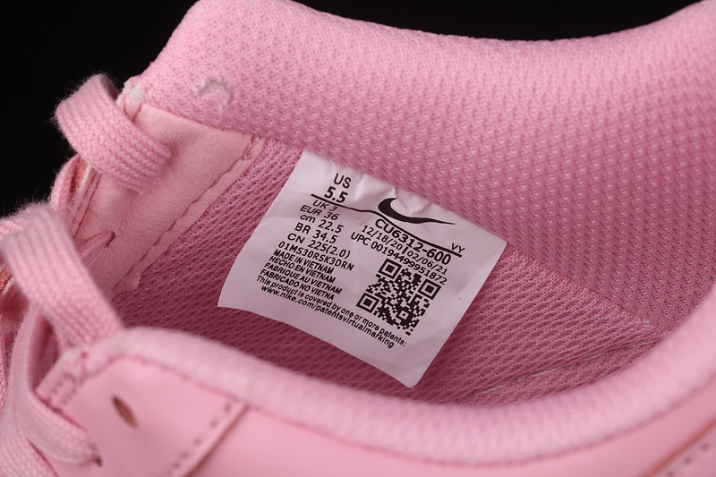 Air Force 1 Low 07 Lx Thank You Plastic Bag Pink Foam/Pink Foam/University Red 3