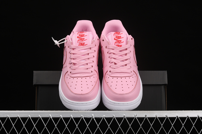 Air Force 1 Low 07 Lx Thank You Plastic Bag Pink Foam/Pink Foam/University Red 31