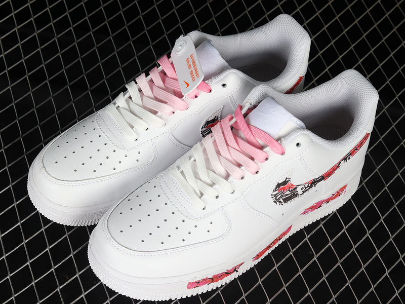 Air Force 1 Low 07 White/Black/Pink 29