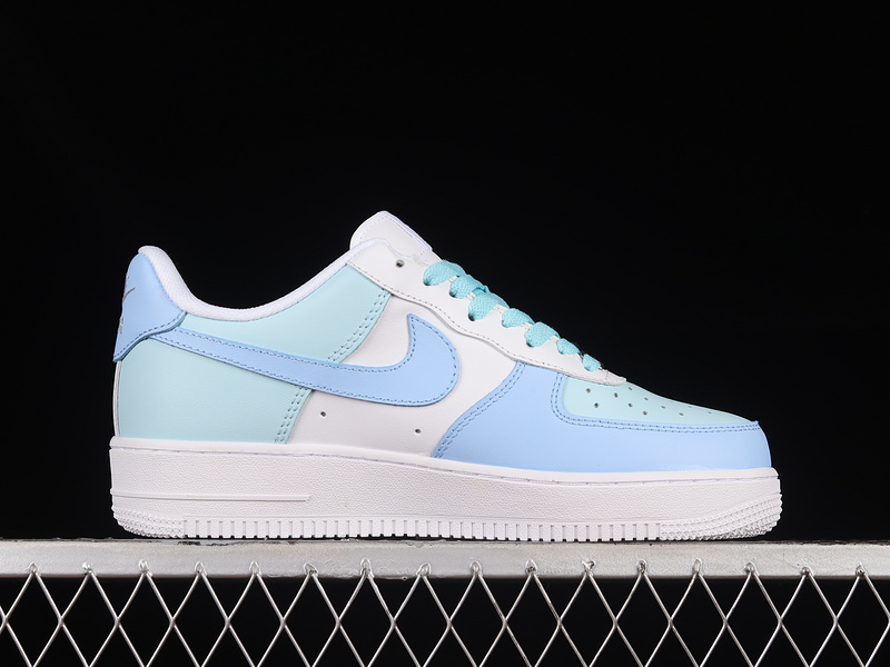 Nike Air Force 1 '07 Low Green/White/Blue 29