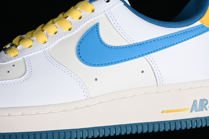 Nike Air Force 1 '07 Low White/Blue/Off White/Orange 17