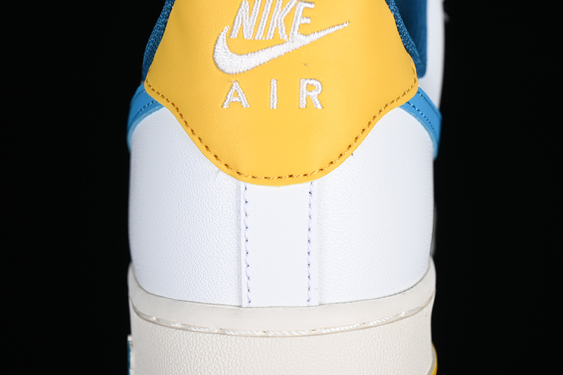 Nike Air Force 1 '07 Low White/Blue/Off White/Orange 23