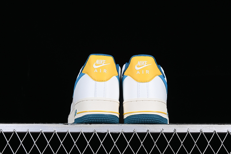 Nike Air Force 1 '07 Low White/Blue/Off White/Orange 29