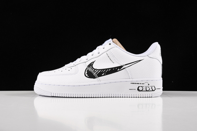 Air Force 1 Low Sketch Pack White/Black-White 3