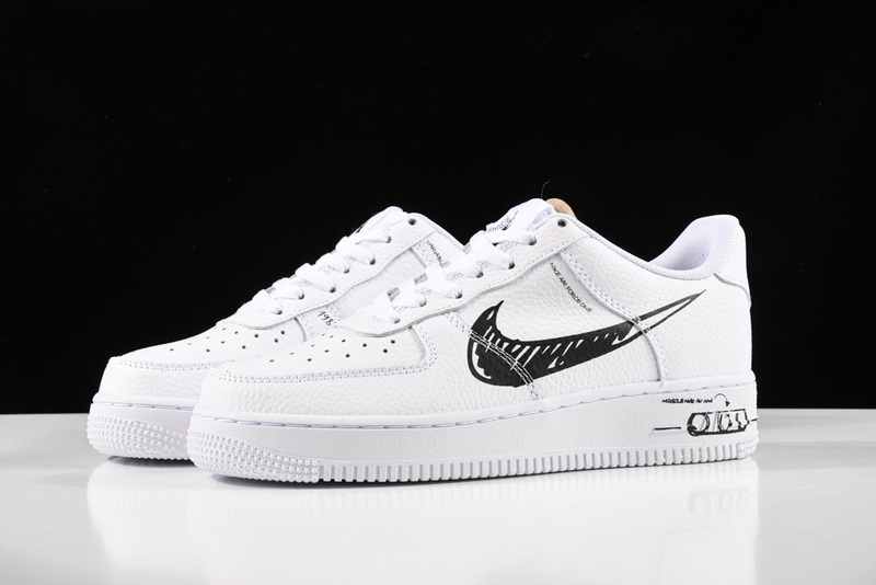 Air Force 1 Low Sketch Pack White/Black-White 5