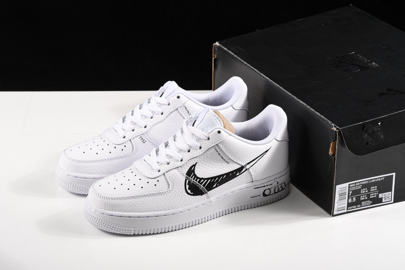 Air Force 1 Low Sketch Pack White/Black-White 15