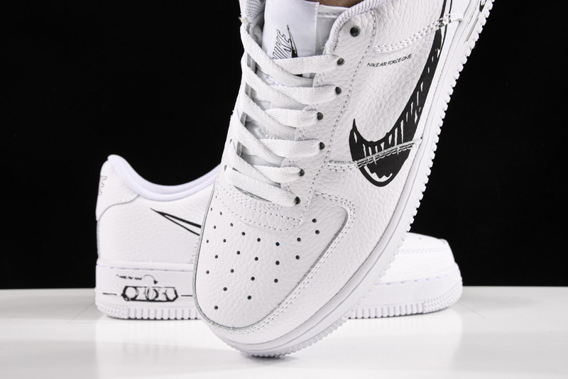 Air Force 1 Low Sketch Pack White/Black-White 23