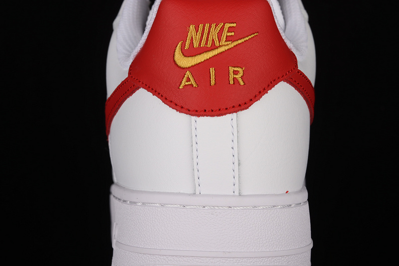 Air Force 1 Low 07 Essential White/Gym Red/Gold 17